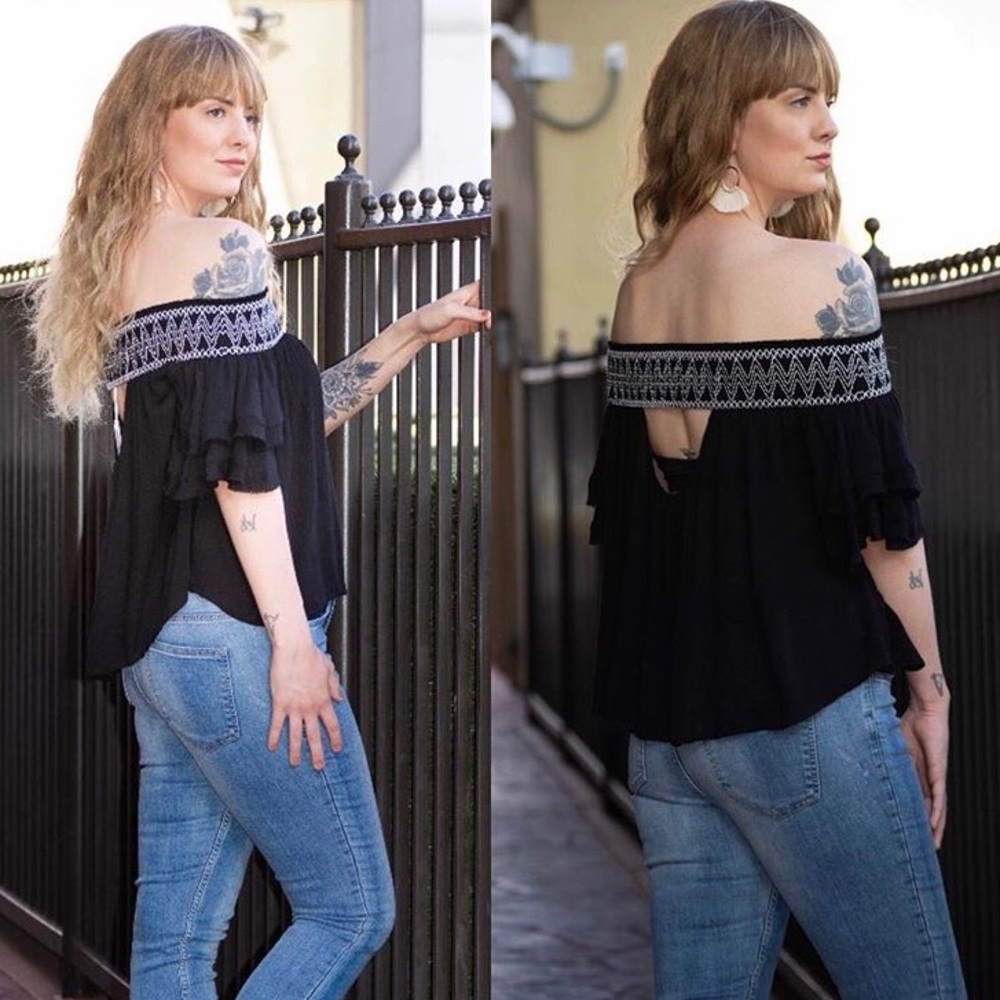LAST ONE!!! Faithfully Yours Top